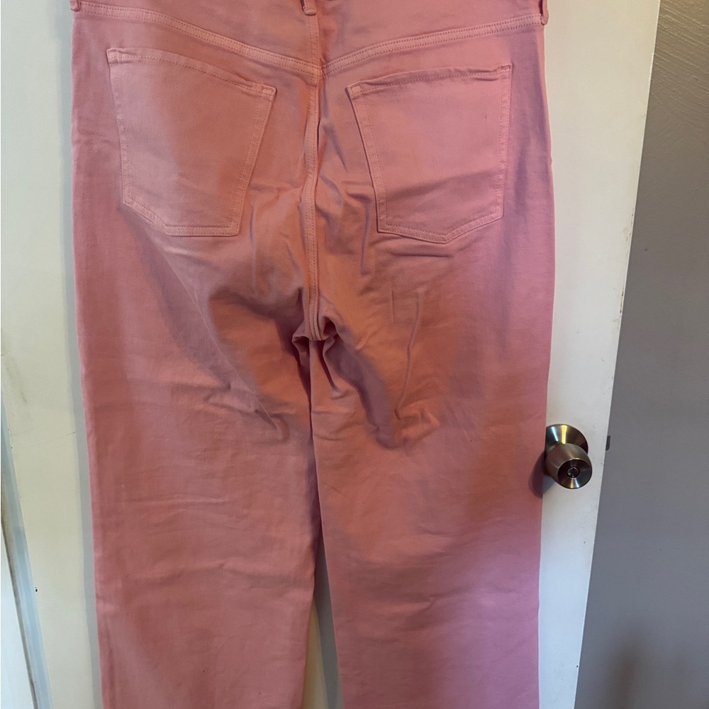 Old Navy Pink Wide-Leg Pants